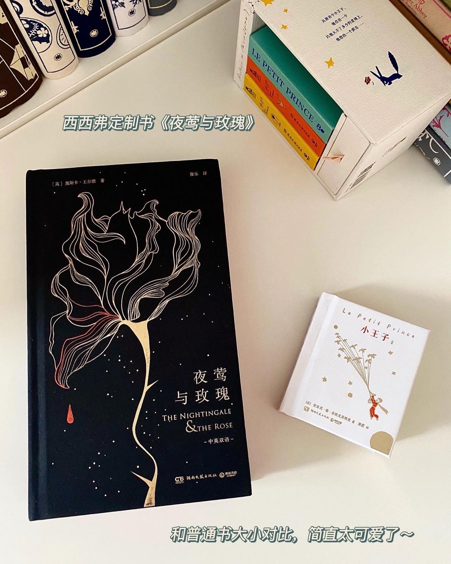 【西西弗特别定制版】小王子迷你书(黑色)