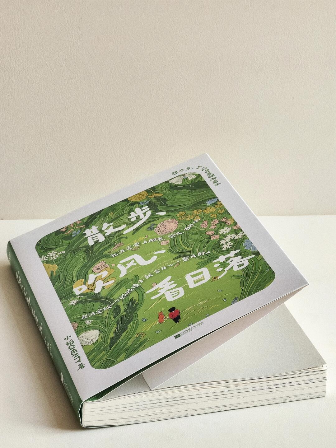 散步,吹风,看日落