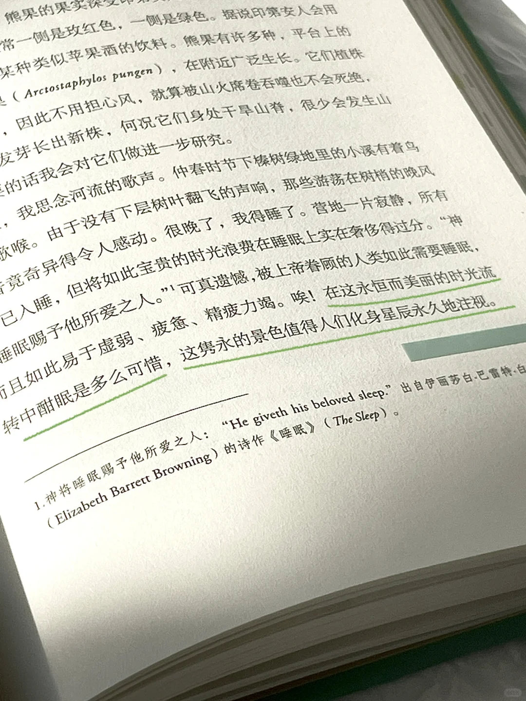 夏日走过山间