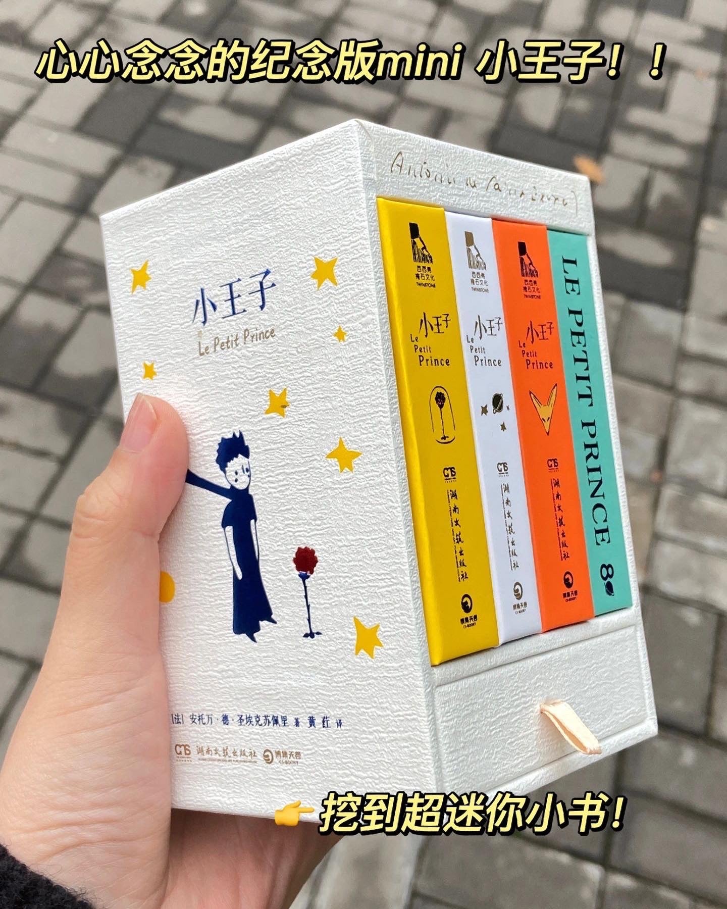 【西西弗特别定制版】小王子迷你书(黑色)