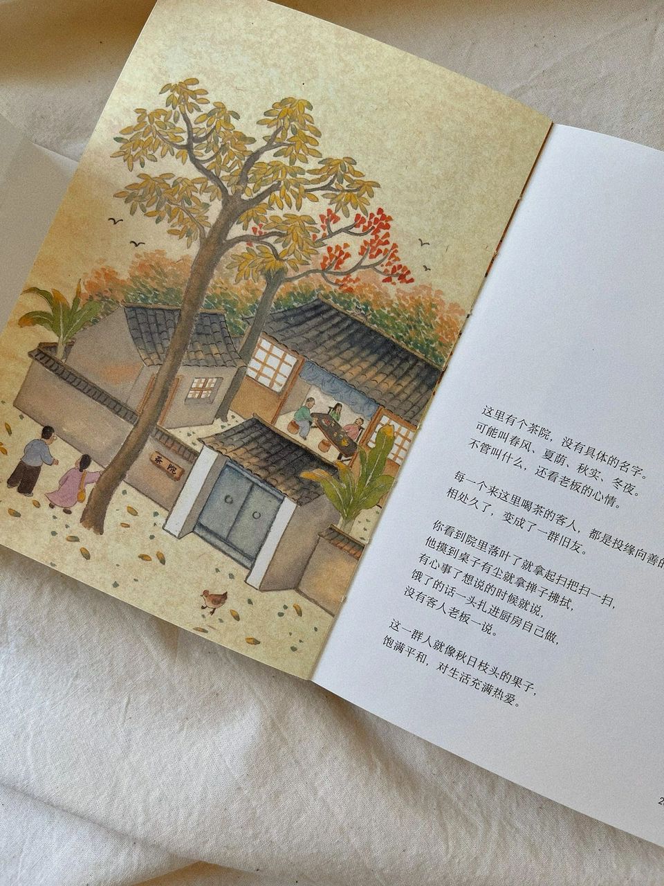 家在小院里