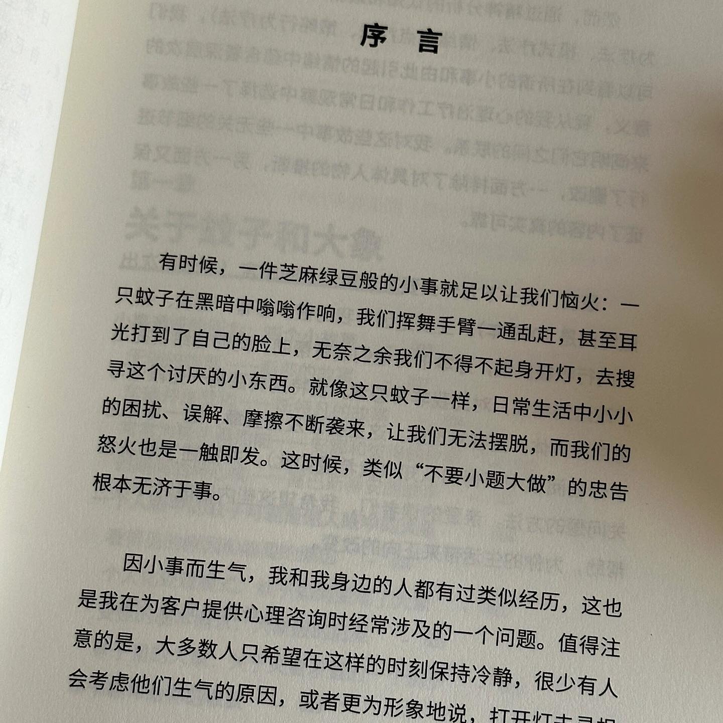 躲在蚊子后面的大象
