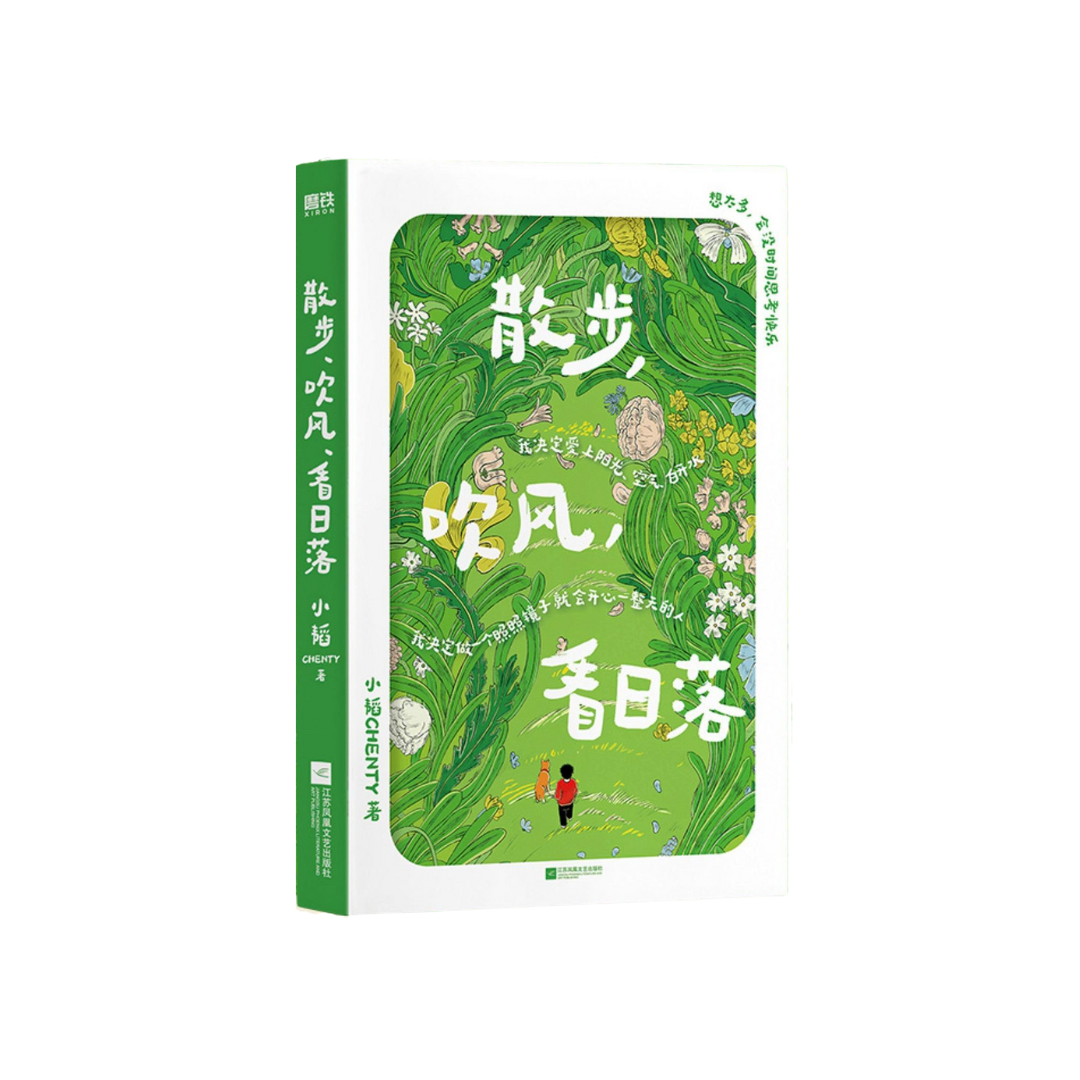 散步,吹风,看日落