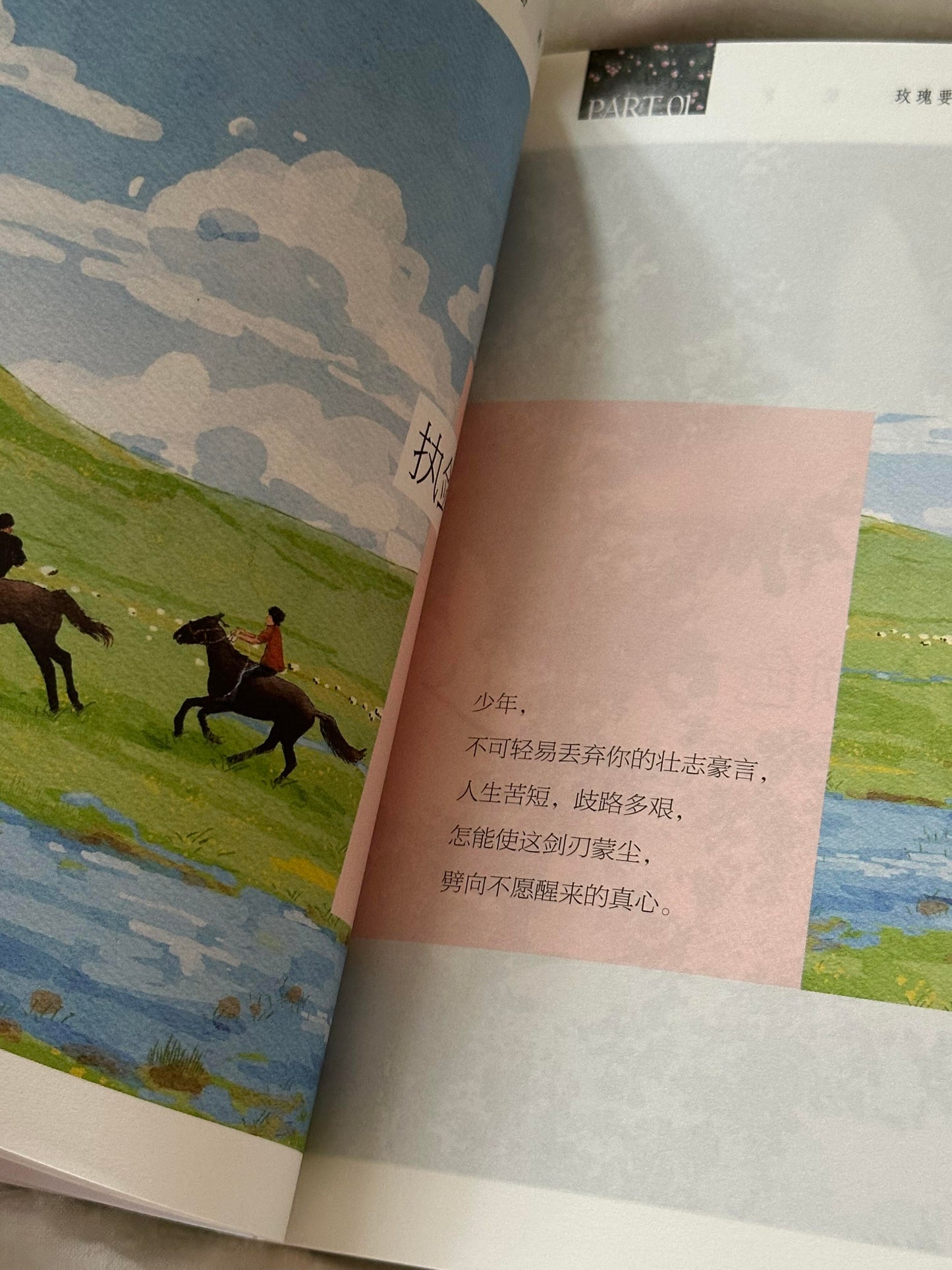 去吹吹旷野的风