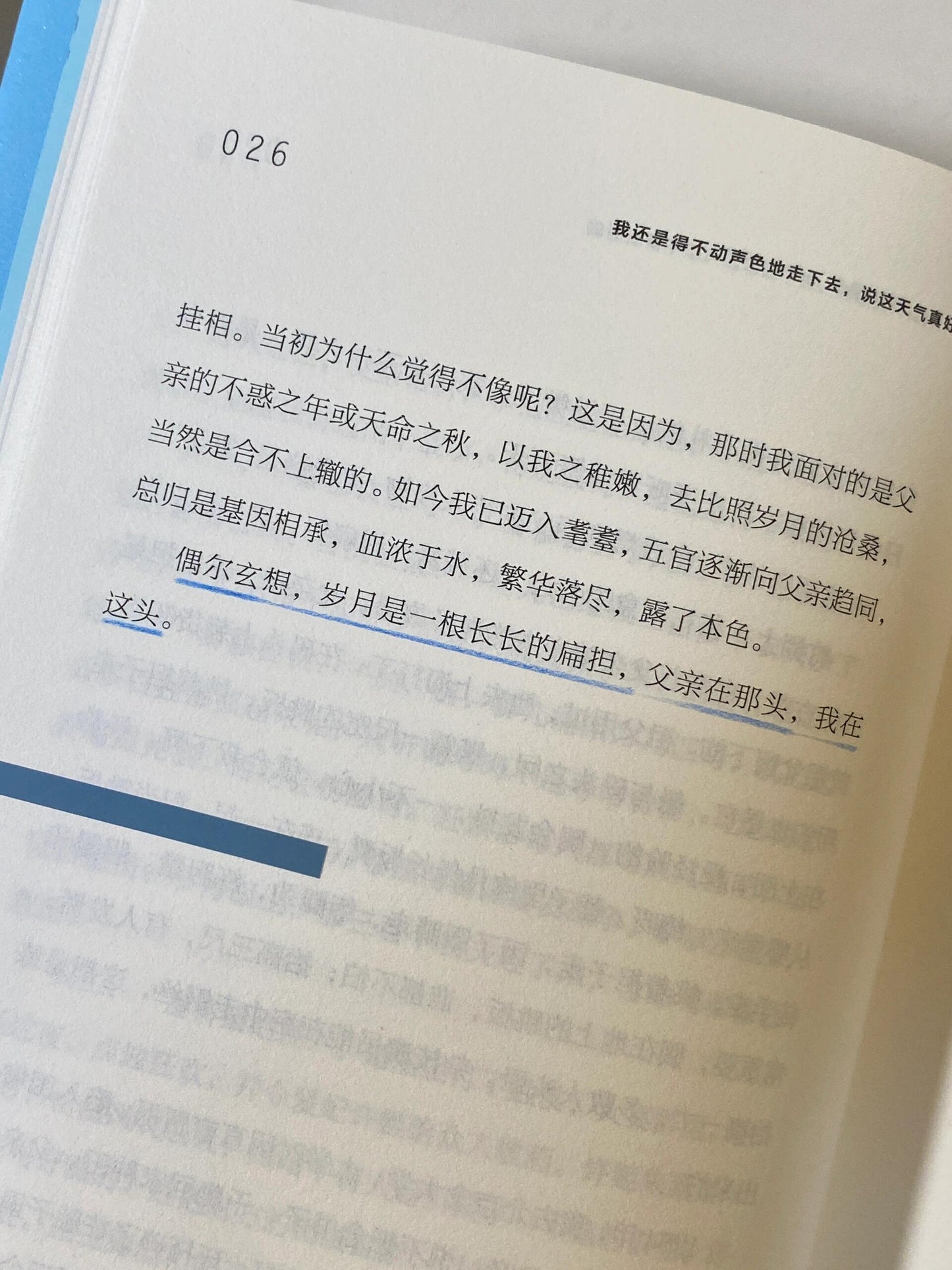 我还是得不动声色地走下去 说着天气真好